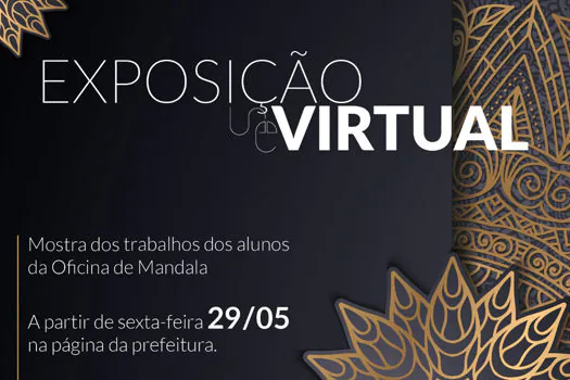 Exposição virtual reúne trabalhos dos alunos da Oficina de Mandala