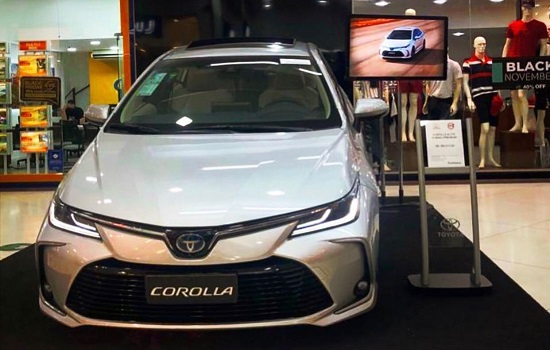 Rodobens leva novos modelos Toyota a exposição de carros em Catanduva