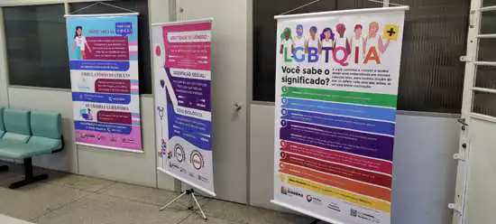 Exposição reforça respeito à população LGBTQIA+ em Diadema