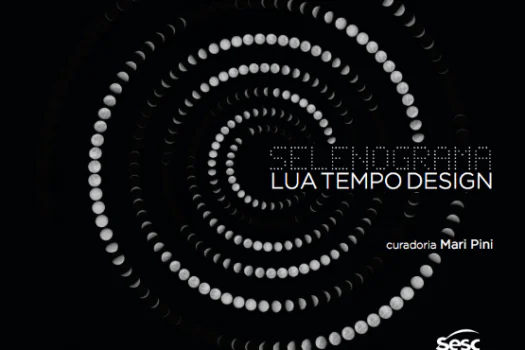 Sesc Santo André recebe exposição “Selenograma Lua Tempo Design”