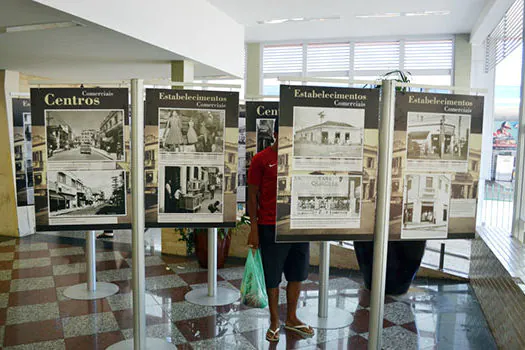 Exposição sobre comércio de São Caetano circula pela cidade