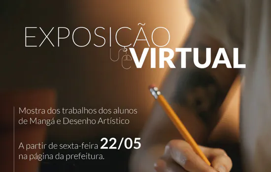 Exposição virtual reúne trabalhos dos alunos de Mangá e Desenho Artístico