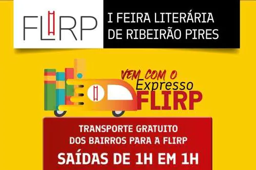 Saiba como chegar na Feira Literária de Ribeirão Pires