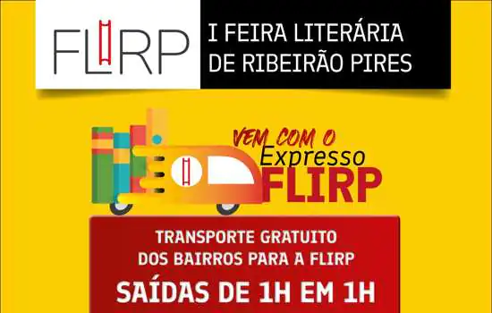 Saiba como chegar na Feira Literária de Ribeirão Pires