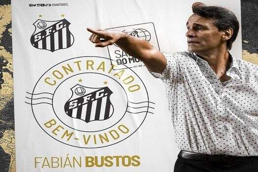Santos fecha acordo com Fabián Bustos