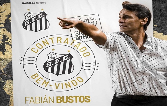 Santos fecha acordo com Fabián Bustos