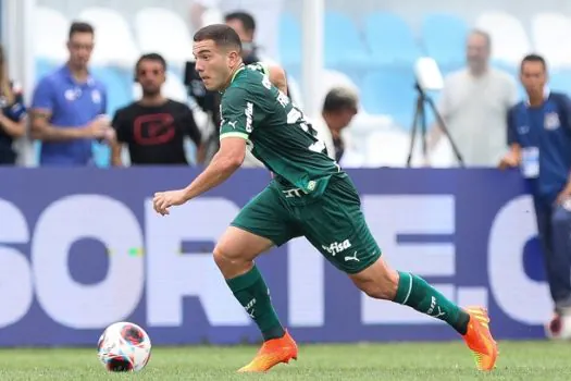 Fabinho celebra 1ª partida como titular no ano e espera sequência no Palmeiras