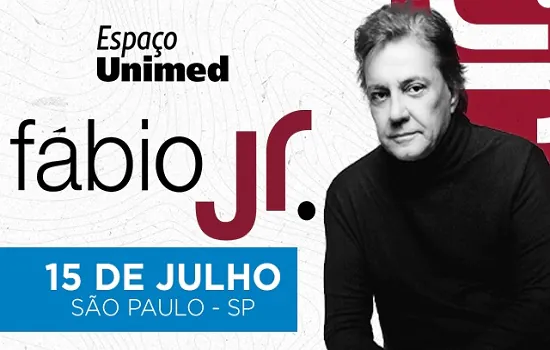 Fábio Jr. se apresenta no Espaço Unimed na sexta-feira