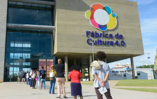 Fábrica de Cultura 4.0 está com matrículas abertas para cursos do 1º semestre