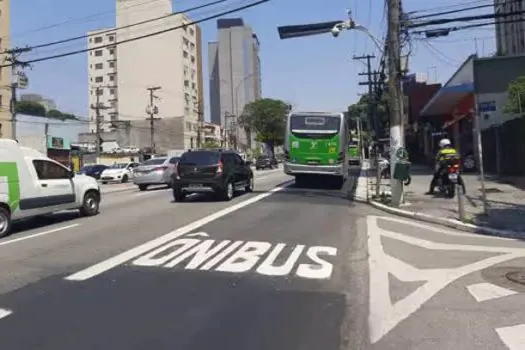 Novas faixas exclusivas para ônibus serão entregues no Conjunto José Bonifácio