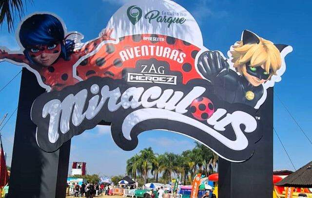 Miraculous™ As Aventuras de Ladybug e Cat Noir é a nova atração do Família no Parque