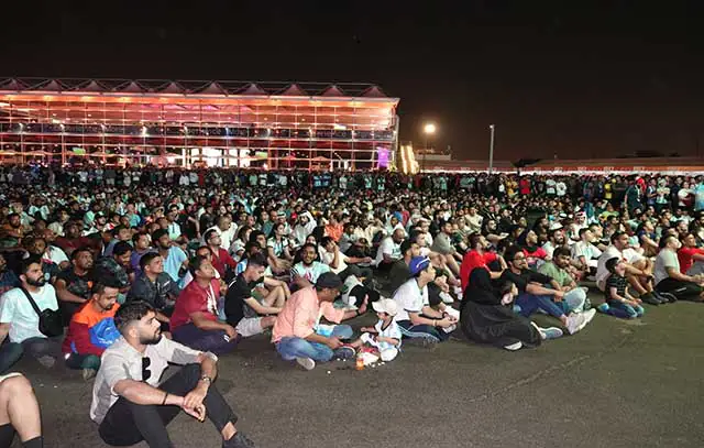 Argentinos perdem espaço para os sauditas na Fan Fest