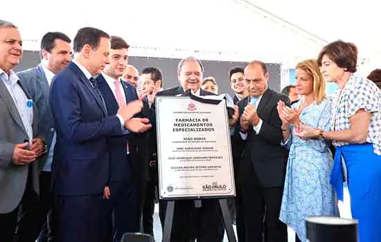 Governo de SP inaugura ‘Farmácia de Alto Custo’ em São Caetano do Sul