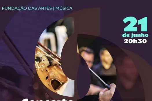 Fundação das Artes realizará concertos musicais gratuitos em São Caetano