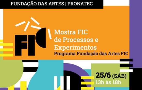 Fundação das Artes realiza Mostra FIC de Processos e Experimentos em São Caetano