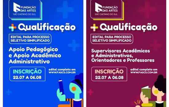 FASCS gera 130 oportunidades de emprego para atuar em novo programa de qualificação