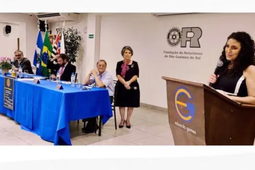 Diretora Geral da Fundação das Artes é homenageada pelo Rotary Club