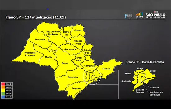 Estado de SP entra na fase amarela da quarentena_x000D_