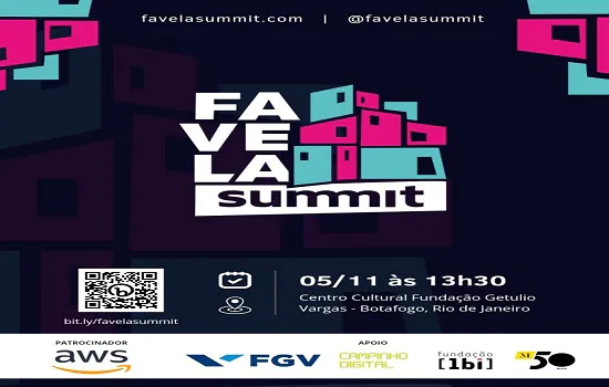 RJ sediará 1º Favela Summit