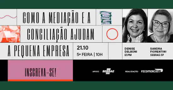 FecomercioSP realiza evento sobre benefícios da mediação e conciliação para PMEs