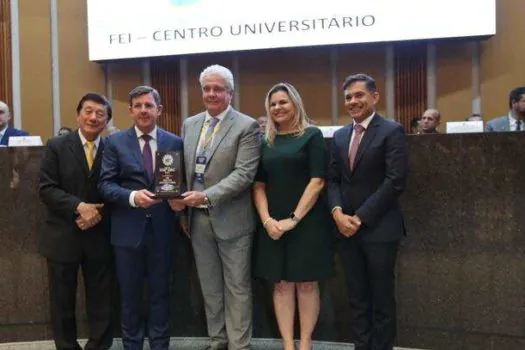 FEI é homenageada com Troféu Top SBC 2023 em sessão solene de aniversário da cidade