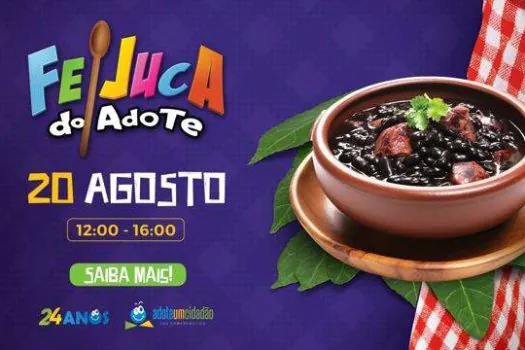 Feijuca do Adote celebra 24 anos em uma festa inclusiva