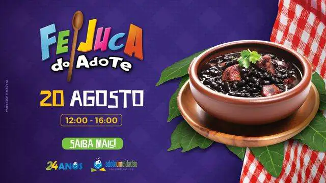 Feijuca do Adote celebra 24 anos em uma festa inclusiva