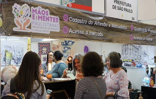 Prefeitura leva artesãos paulistanos para a maior evento de artesanato da América Latina
