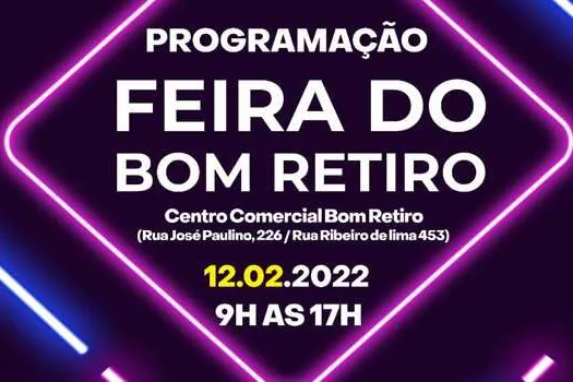 Feira do Bom Retiro reúne gastronomia, artesanato, música e dança no centro da cidade