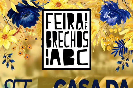 Casa da Palavra recebe 9ª Feira de Brechós do ABC