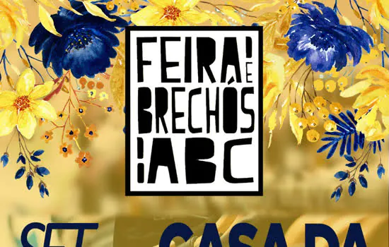 Casa da Palavra recebe 9ª Feira de Brechós do ABC