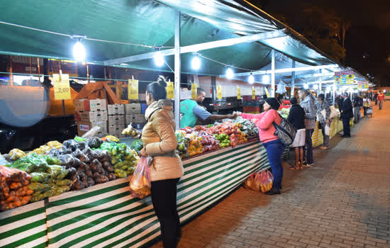 Feira noturna de Diadema tem novo horário de funcionamento