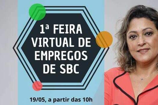 1ª Feira Virtual de Empregos de São Bernardo acontece nesta quinta (19)