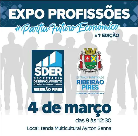 Expo Profissões acontece dia 4 de março em Ribeirão Pires