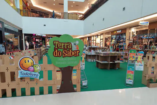 Feira do Livro Terra do Saber chega ao Shopping Praça da Moça