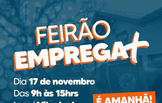 Feirão Emprega+ de Ribeirão Pires vai oferecer 250 vagas nesta quarta