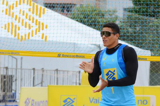 Felipe Alves chega embalado para quarta etapa do Circuito Brasileiro de vôlei de praia