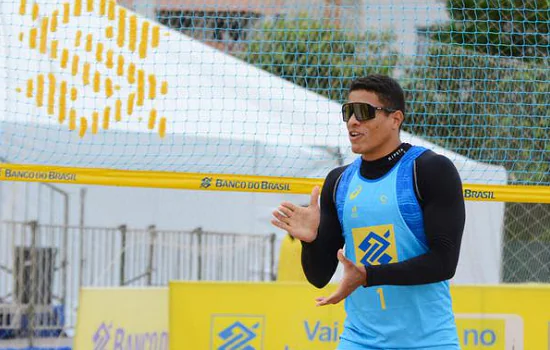 Felipe Alves chega embalado para quarta etapa do Circuito Brasileiro de vôlei de praia