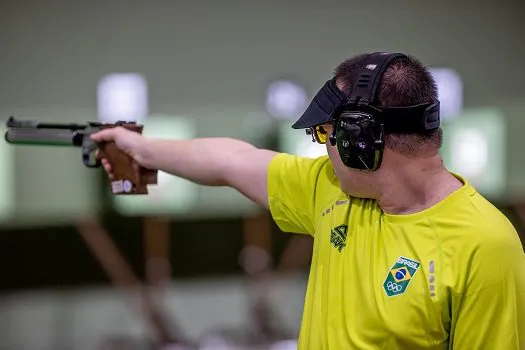 Prata no Rio, Felipe Wu fica apenas em 32º no tiro esportivo nos Jogos de Tóquio