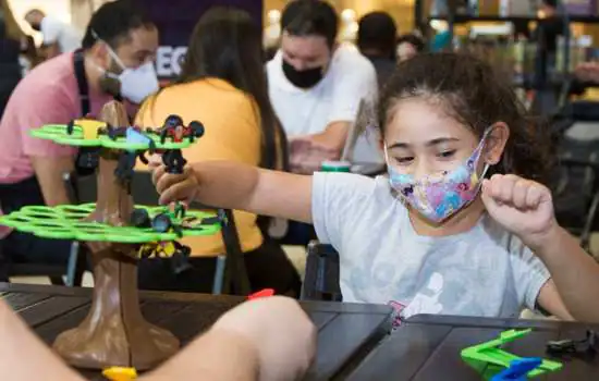 Férias interativas no Atrium Shopping garantem diversão para todas as idades