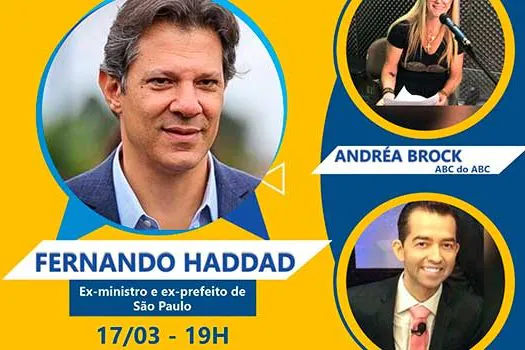 Live do Fernando Haddad no ABCdoABC