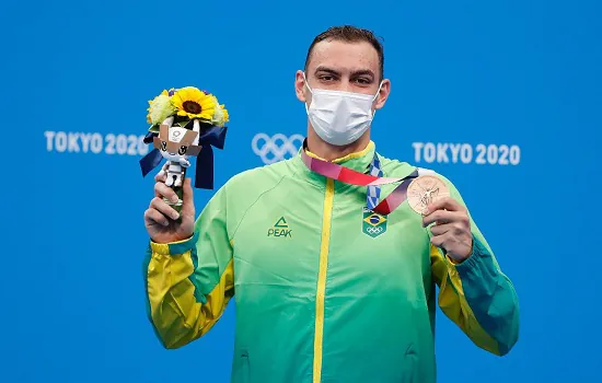 Olimpíada: Fernando Scheffer fatura bronze na natação