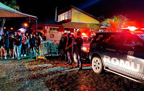 Guarda Municipal acaba com festa clandestina em Ribeirão Pires