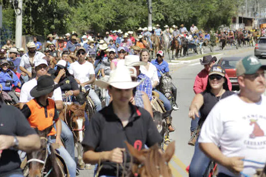 Cavalgada atrai público à 83ª Festa do Pilar de Ribeirão Pires