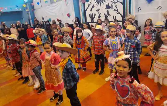 Festividades Juninas alegraram o sábado nas escolas de Ribeirão Pires