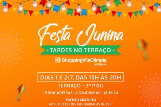 Em clima junino, Shopping Vila Olímpia terá música, comidas típicas e muita diversão