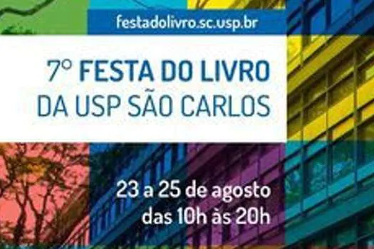 Festa do Livro da USP de São Carlos traz programação do Ciclo 22 e obras com descontos