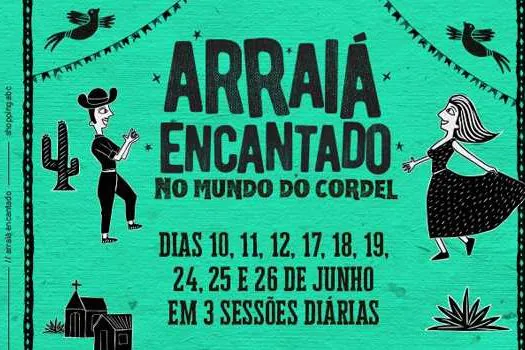 Shopping ABC prepara festa junina inspirada no Cordel Encantado