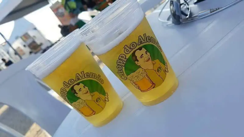 Chopp do Alemão tem bebidas turbinadas