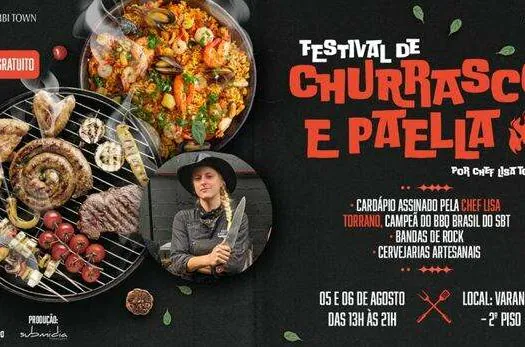 Morumbi Town Shopping promove Festival de Churrasco e Paella